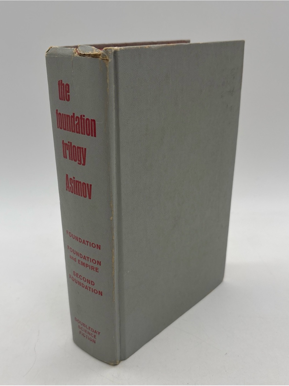 The Foundation Trilogy Asimov (1951) Doubleday Science Fiction Hardcover No DJ